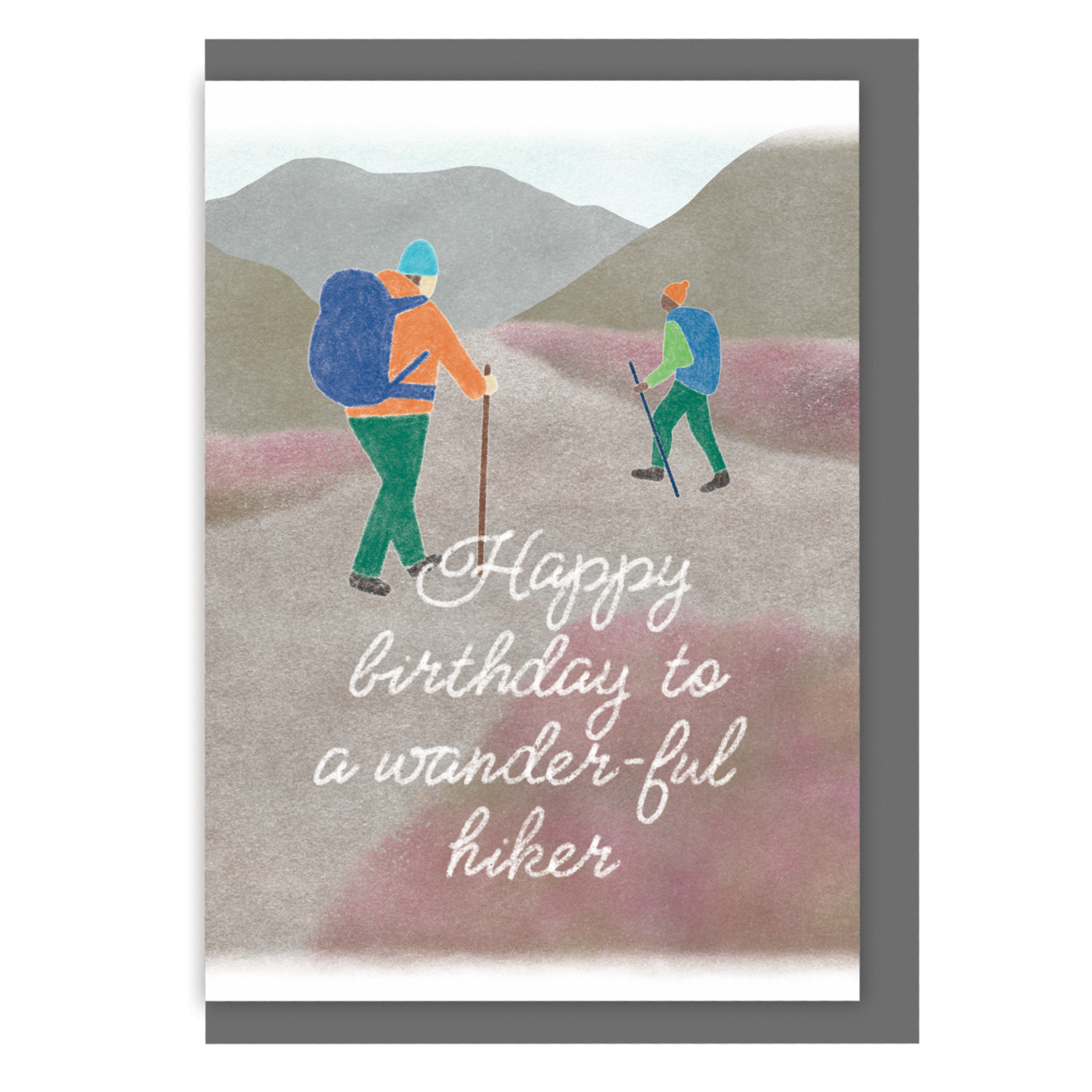 Hiking Birthday Card - Wander-ful Hiker