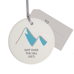Mountain Climbing Ceramic Decoration - Not Over The Hill Yet