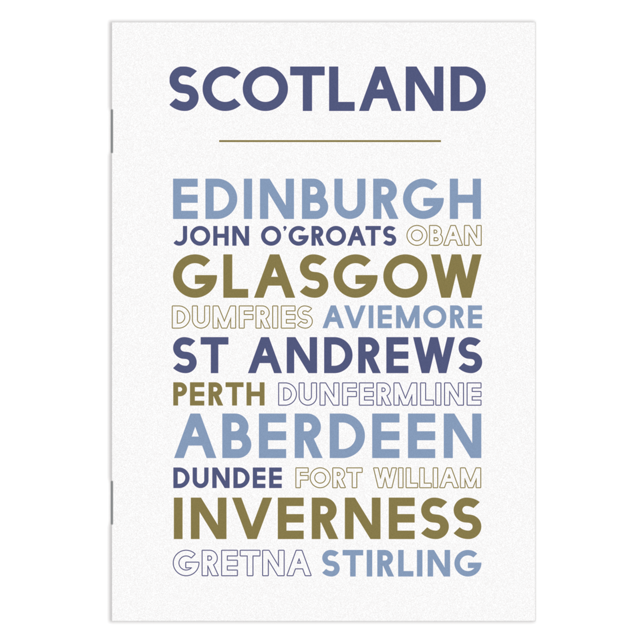 Scotland Notebook. Amazon Scotland Notebook | Heather and Haggis | Scottish Gifts & Homewares