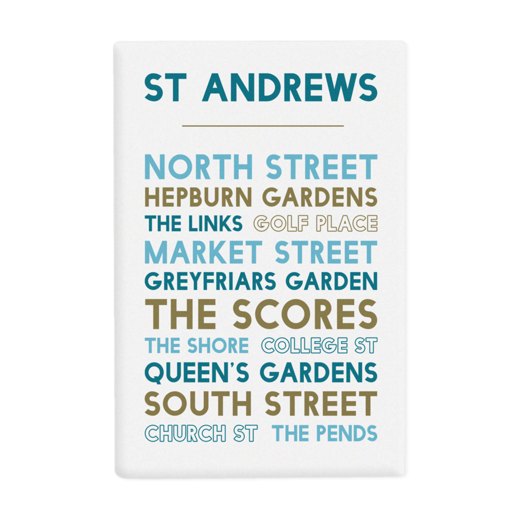 St Andrews fridge magnet