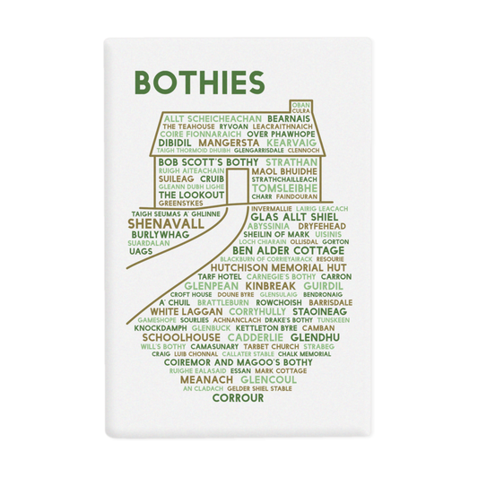 Bothies fridge magnet
