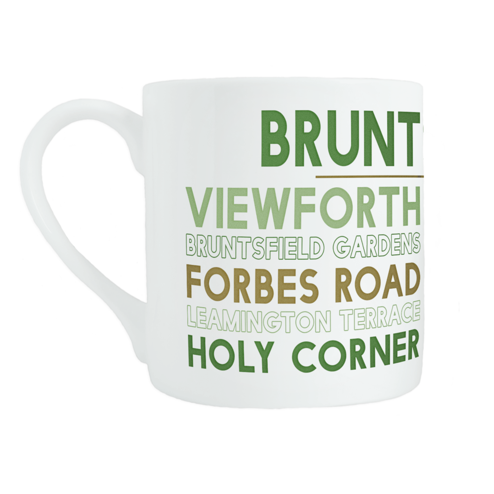 Bruntsfield mug