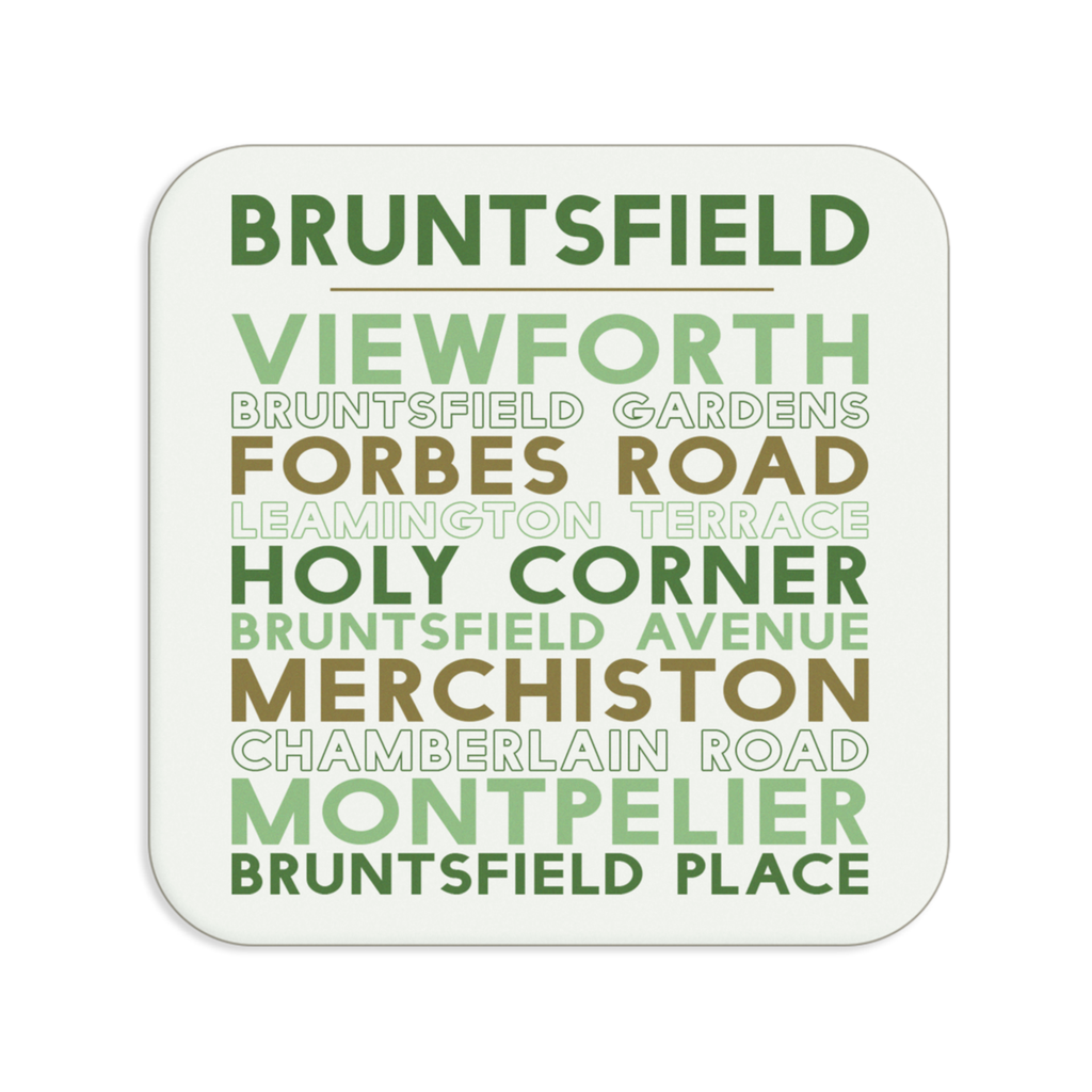 Bruntsfield Coaster