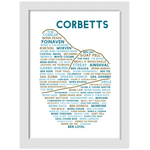 Corbetts print white frame