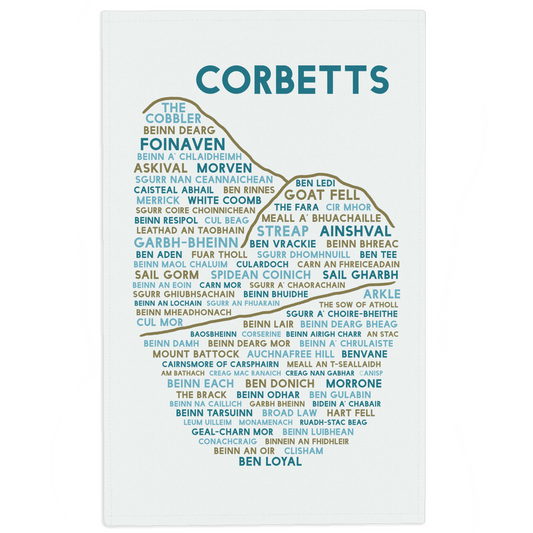 Corbetts tea towel
