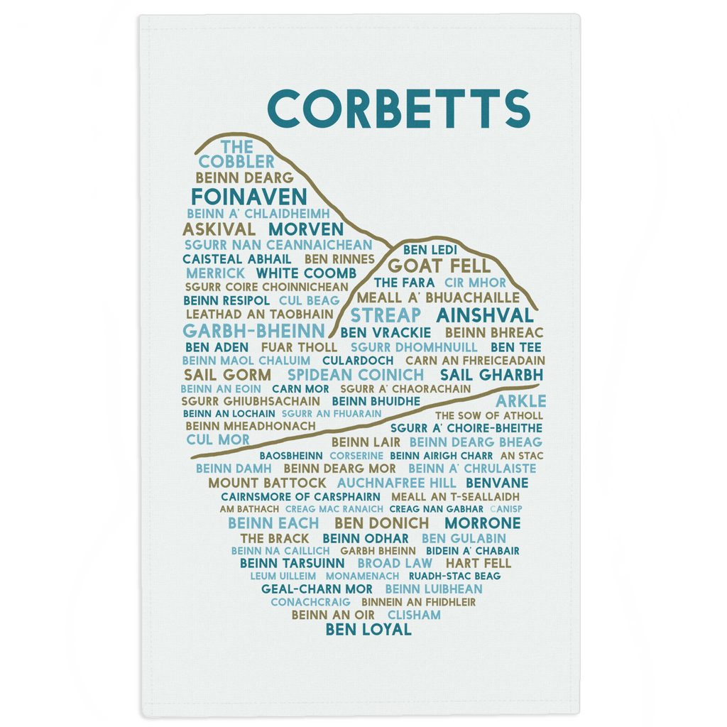 Corbetts tea towel