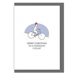 Cycling Christmas Card