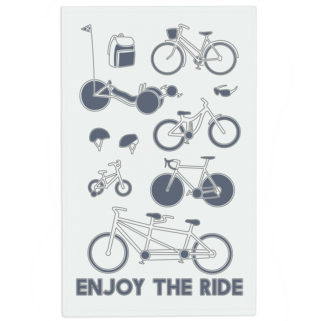 Cycling tea towel