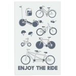 Cycling tea towel