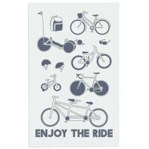 Cycling tea towel