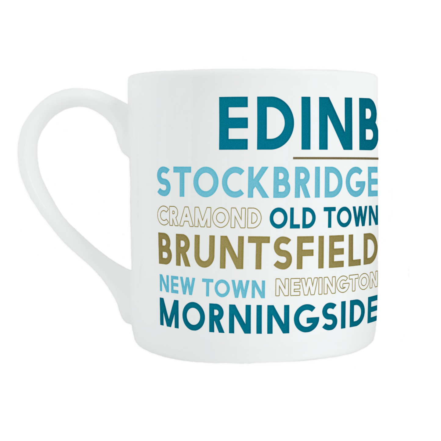 Edinburgh bone china mug