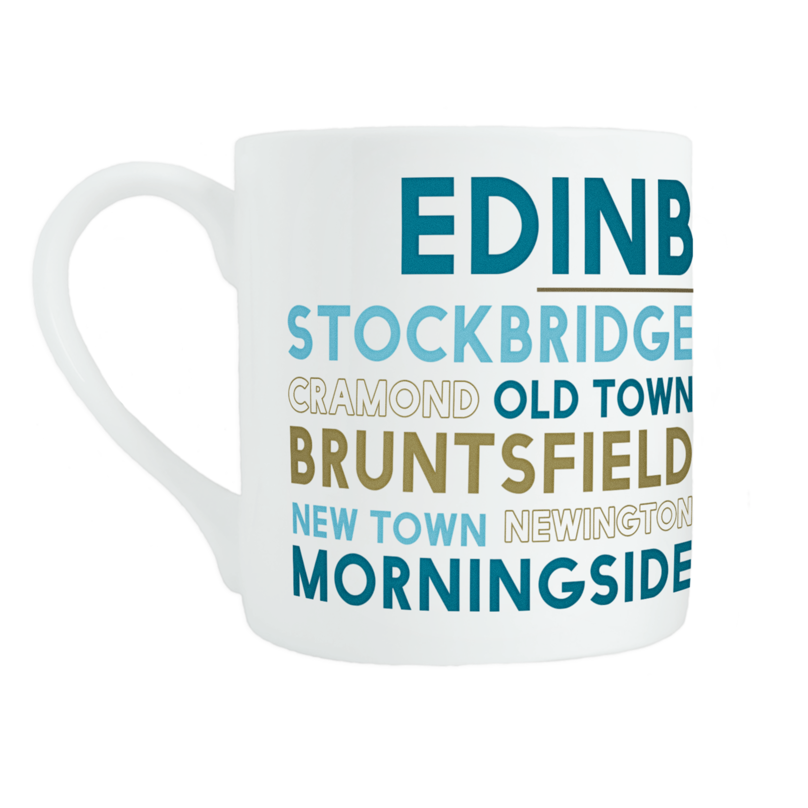 Edinburgh bone china mug