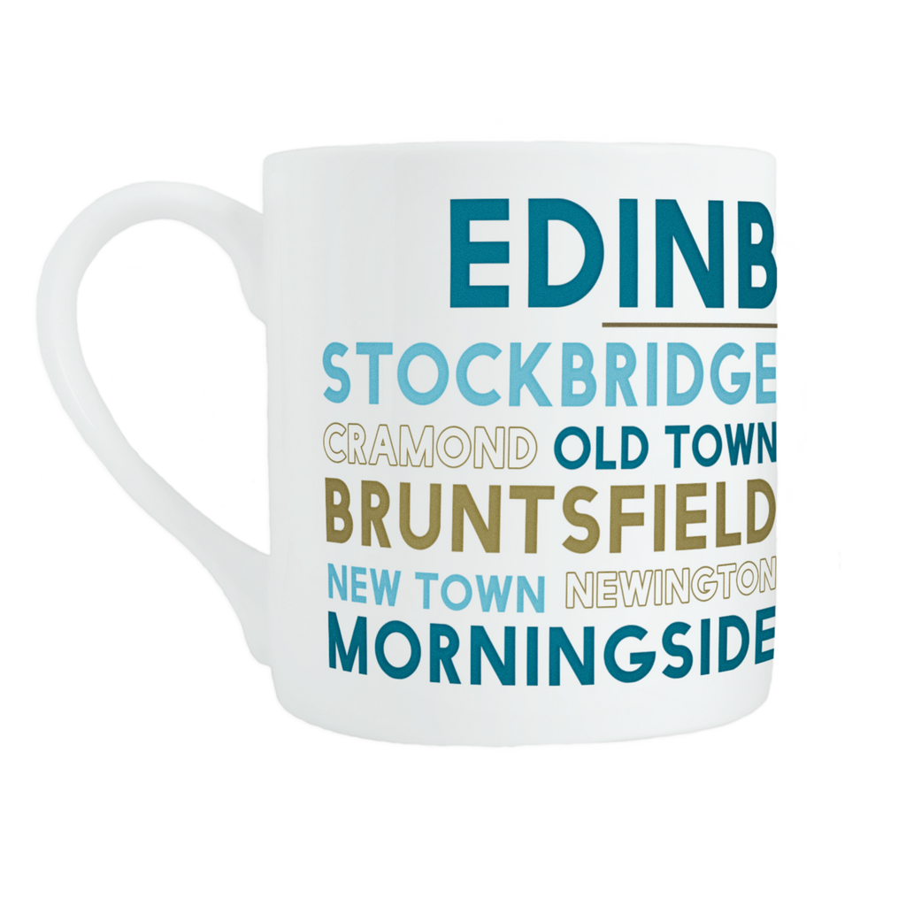 Edinburgh bone china mug