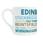 Edinburgh bone china mug