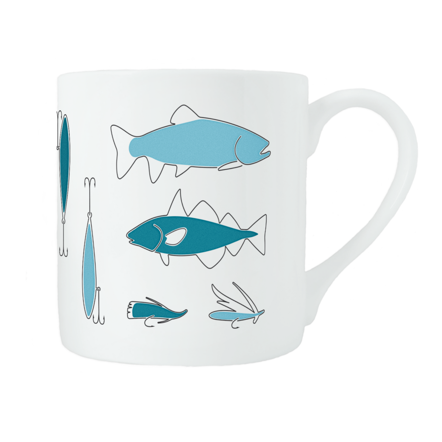 Fishing mug
