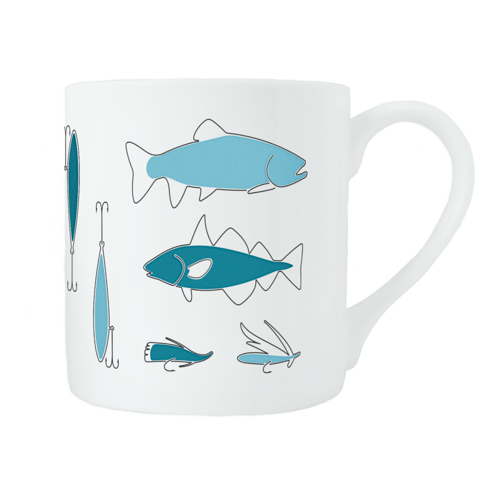 Fishing mug