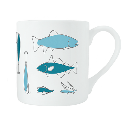 Fishing mug