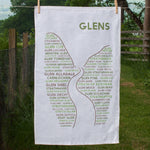Full view Glens tea towel