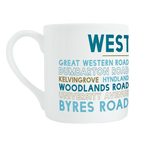 Glasgow west end mug