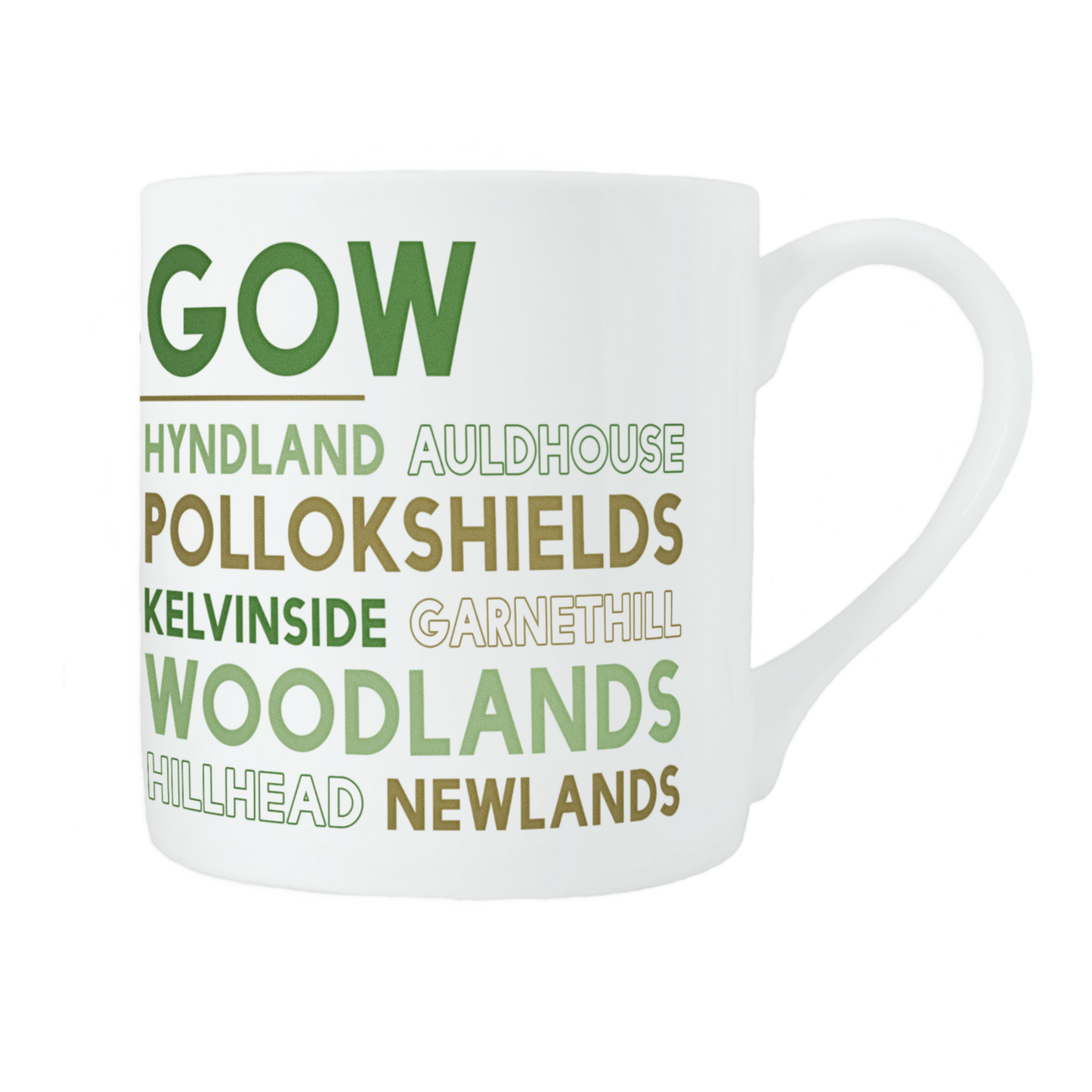 Glasgow bone china mug
