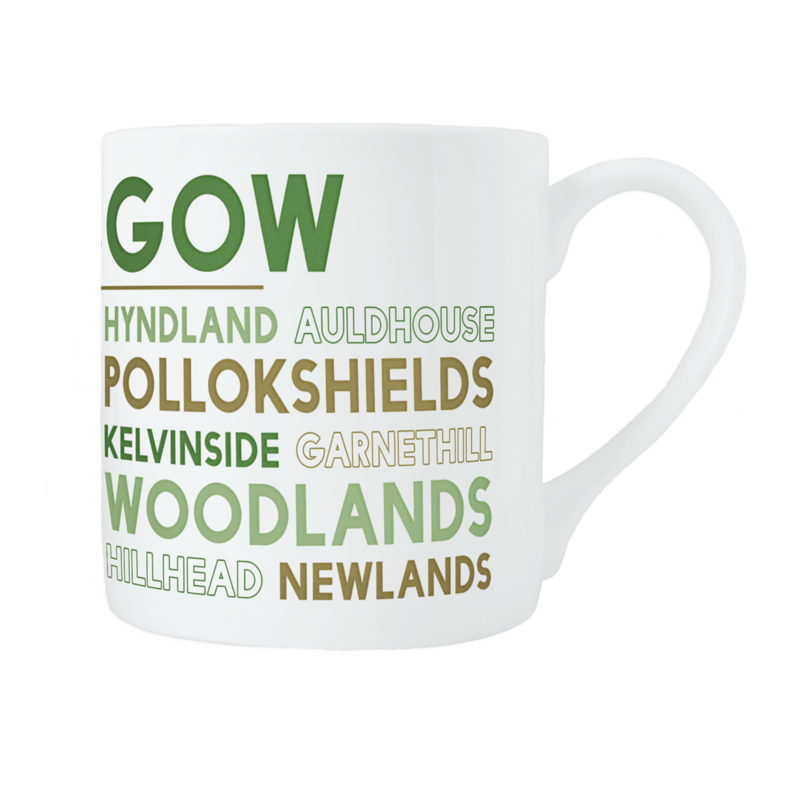 Glasgow bone china mug