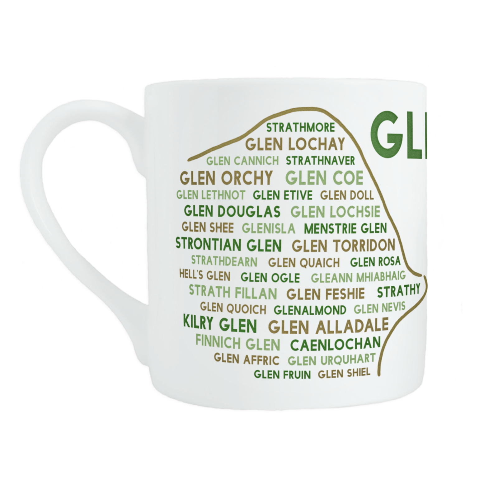 Glens bone china mug