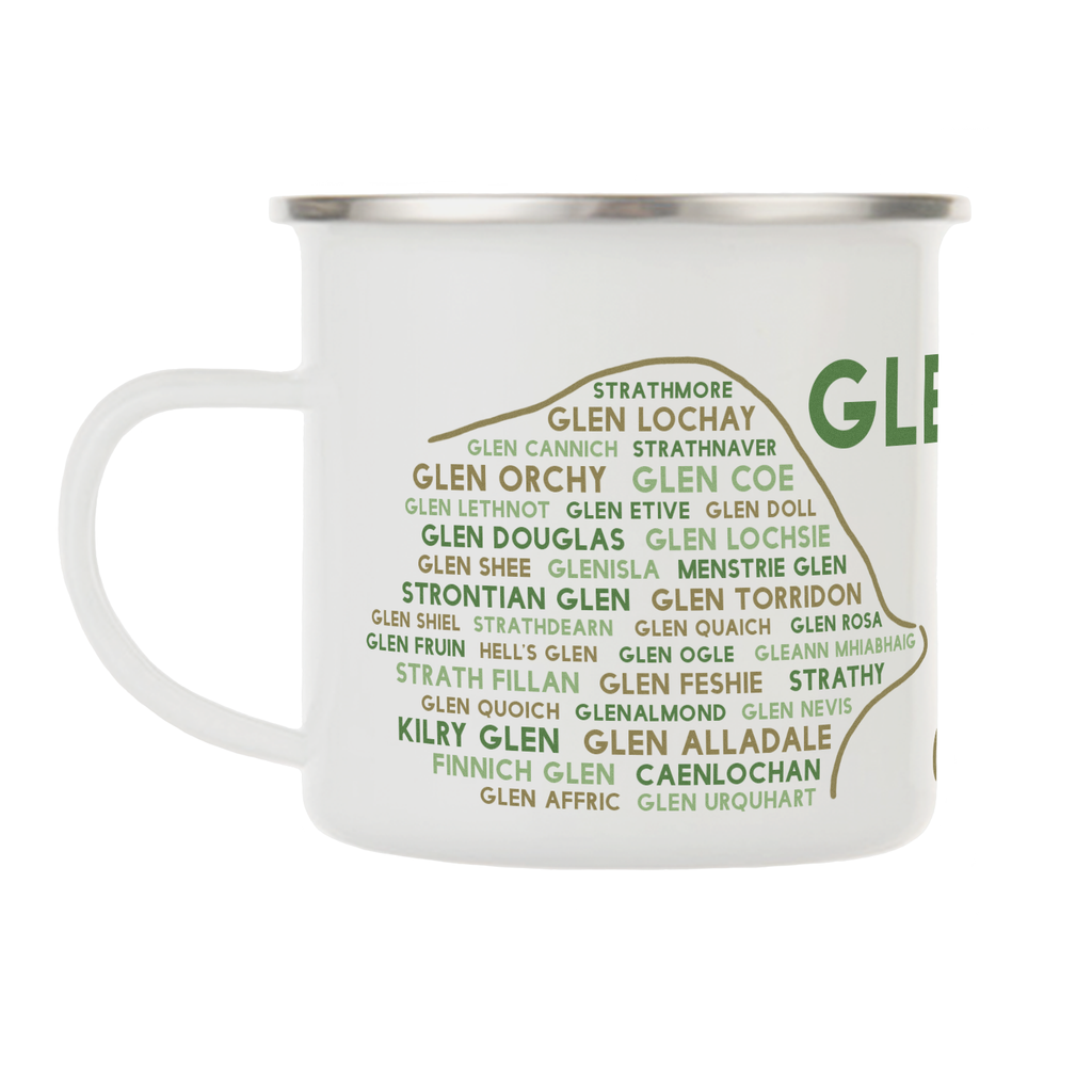 Glens enamel mug