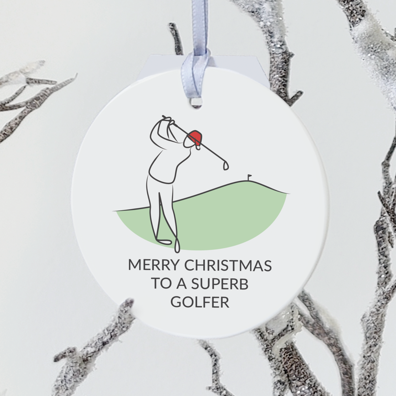 Golf Christmas Decoration