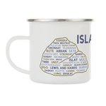 Islands enamel mug