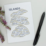 Scottish islands notebook