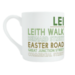 Leith bone china mug