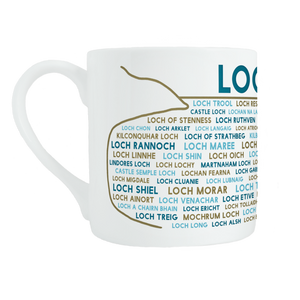 Lochs fine bone china mug