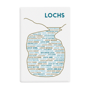 Scottish Lochs fridge magnet