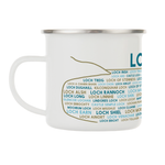 Lochs enamel mug