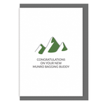 Munro bagging new baby card congratulations on your new Munro bagging buddy