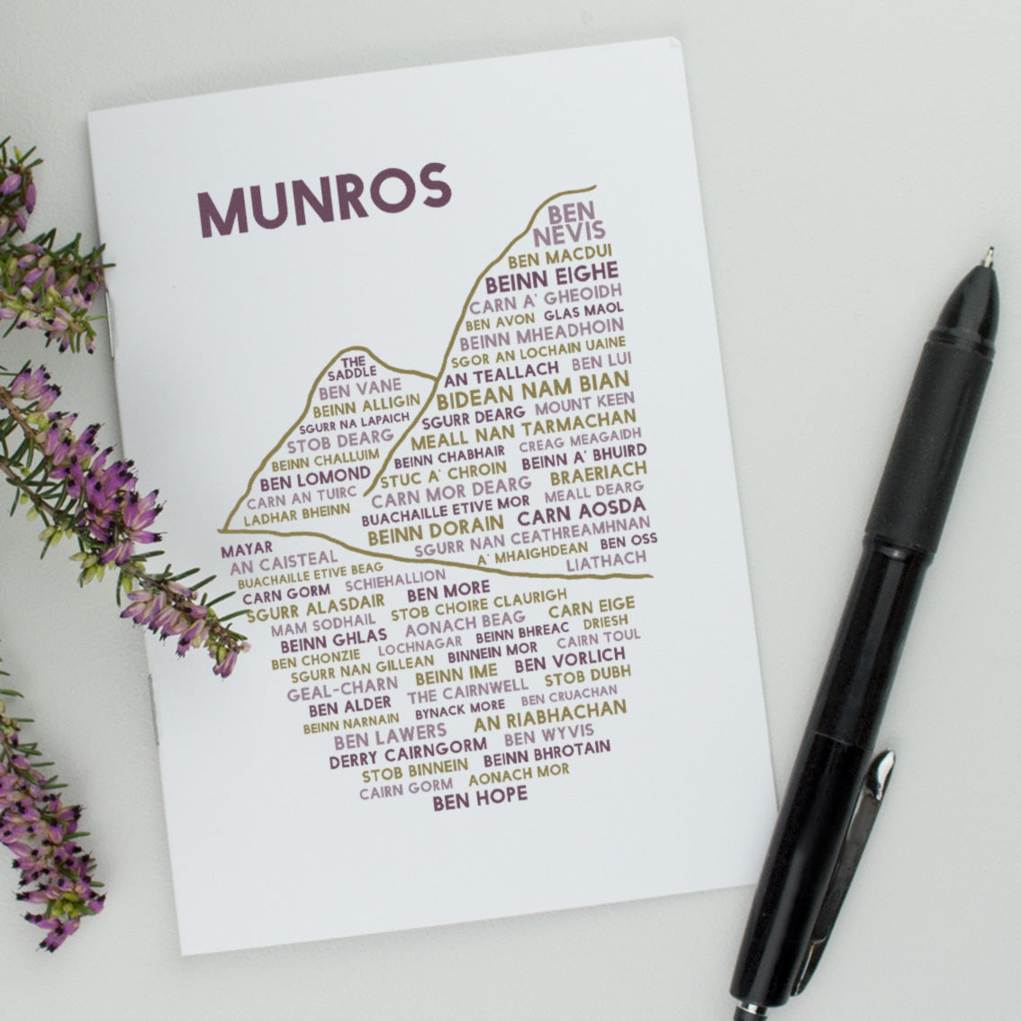 Munros Notebook