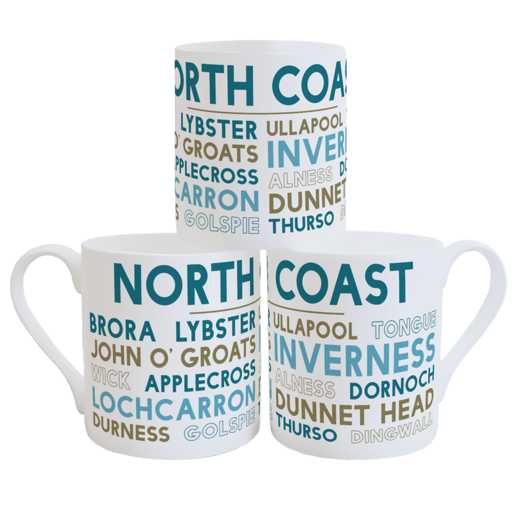 North Coast of Scotland mug