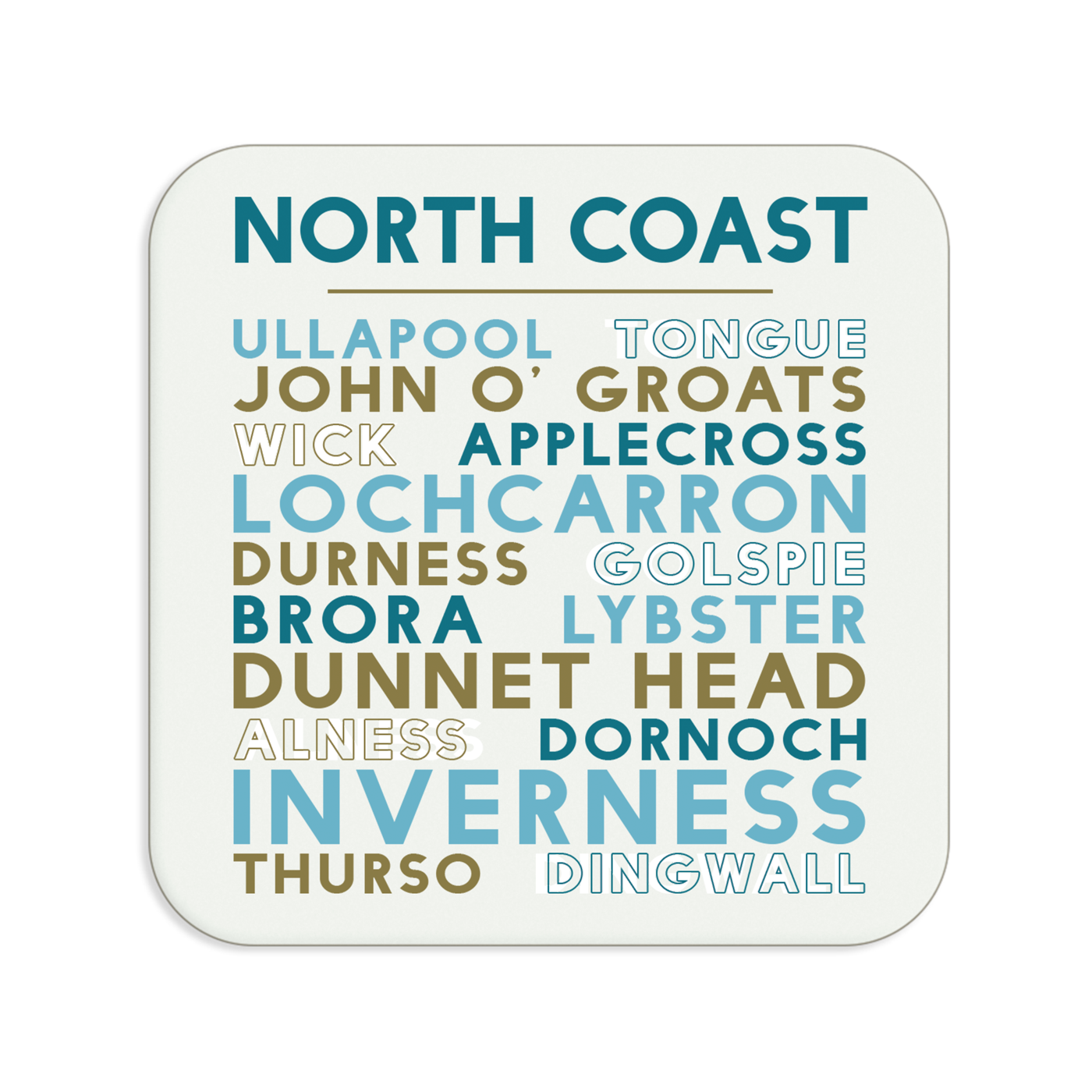 North Coast of Scotland Coaster