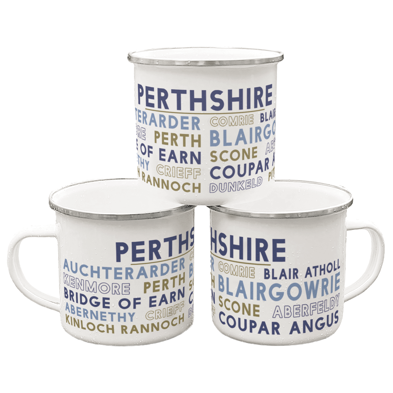 Perthshire Enamel Mug