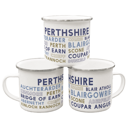 Perthshire Enamel Mug