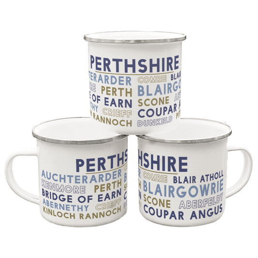 Perthshire Enamel Mug
