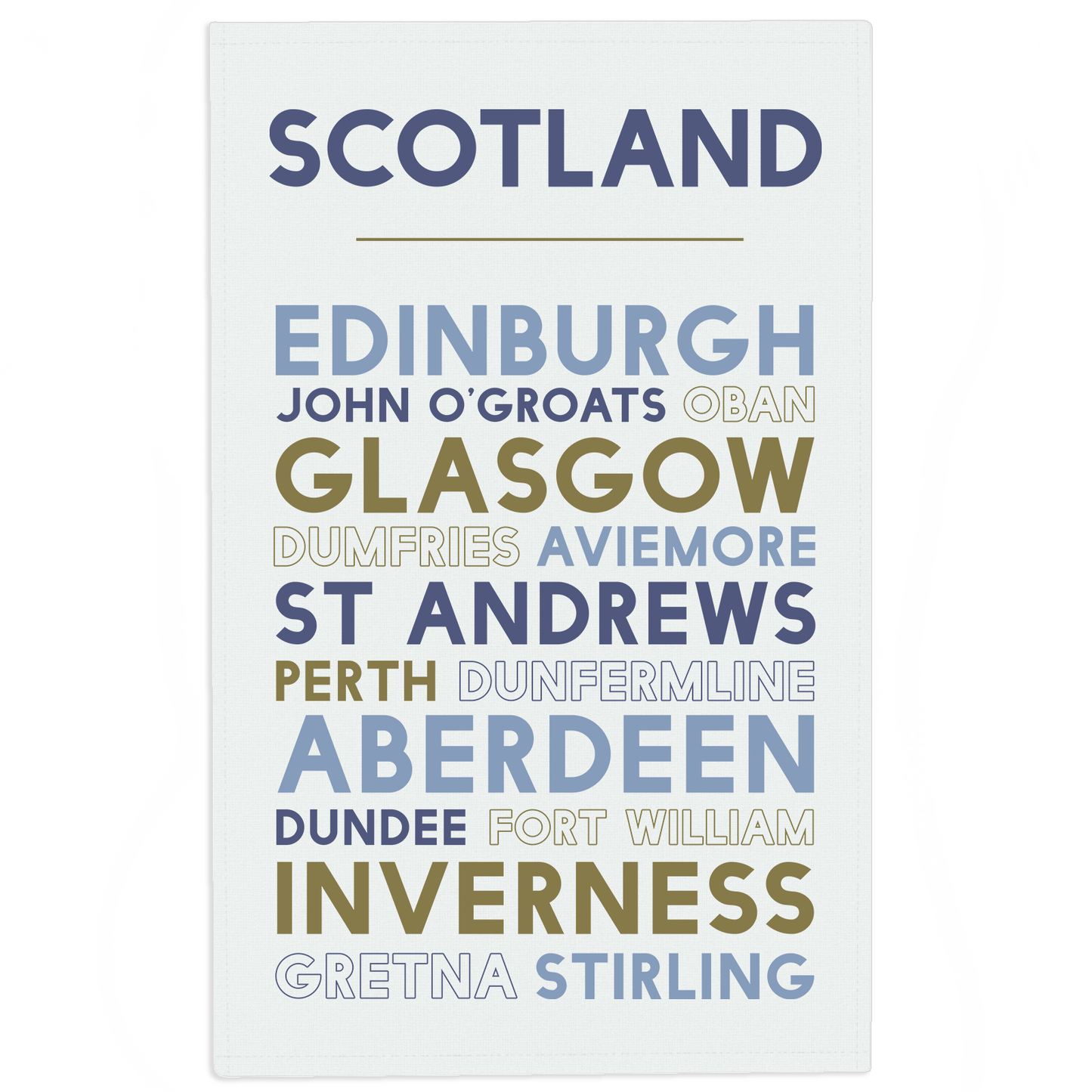Scotland Tea Towel