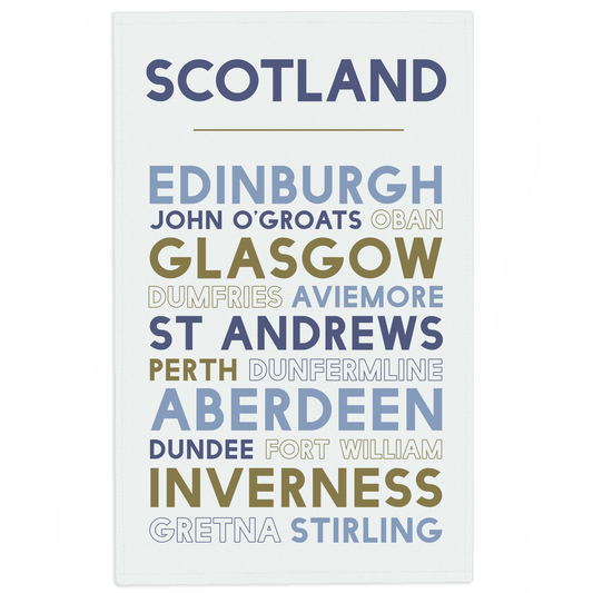 Scotland Tea Towel