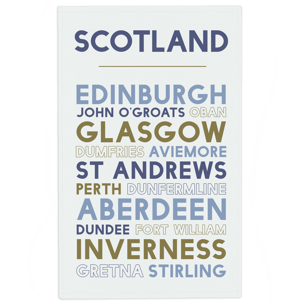 Scotland Tea Towel