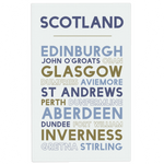 Scotland Tea Towel
