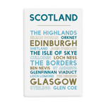 Scotland Attractions fridge magnet