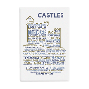 Scottish Castles fridge magnet