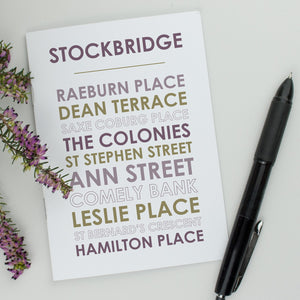 Stockbridge notebook