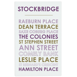 Stockbridge tea towel