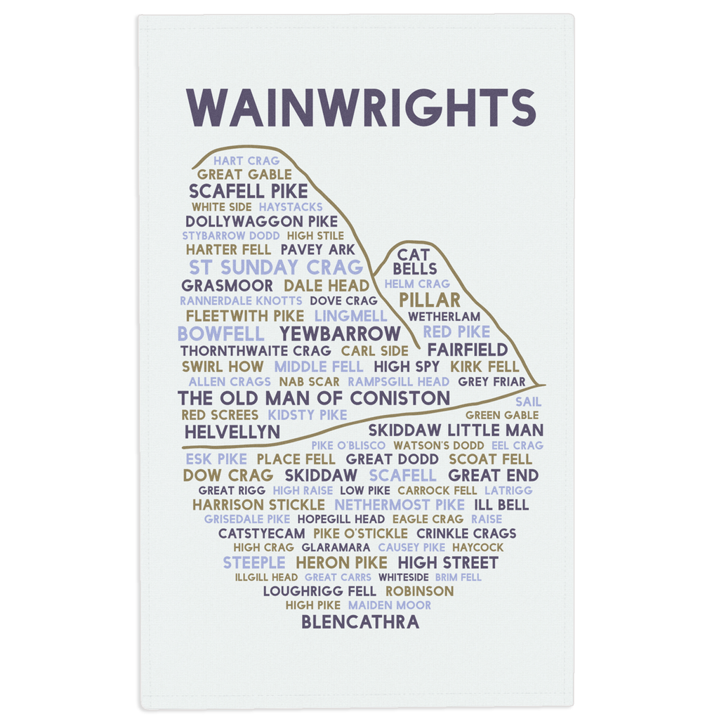 Wainwrights tea towel